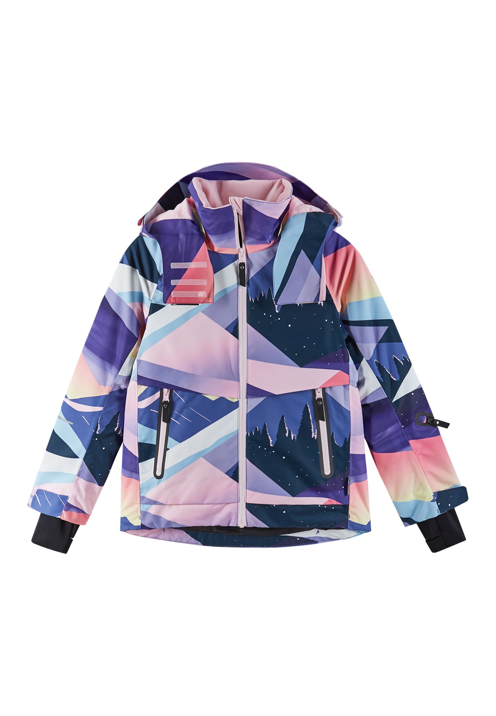 REIMA TEC Kinder Skijacke / Winterjacke Posio 5100076C violett 5664
