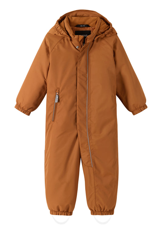 REIMA TEC Kinder Winteroverall / Skianzug Puhuri braun 5100116A 1490