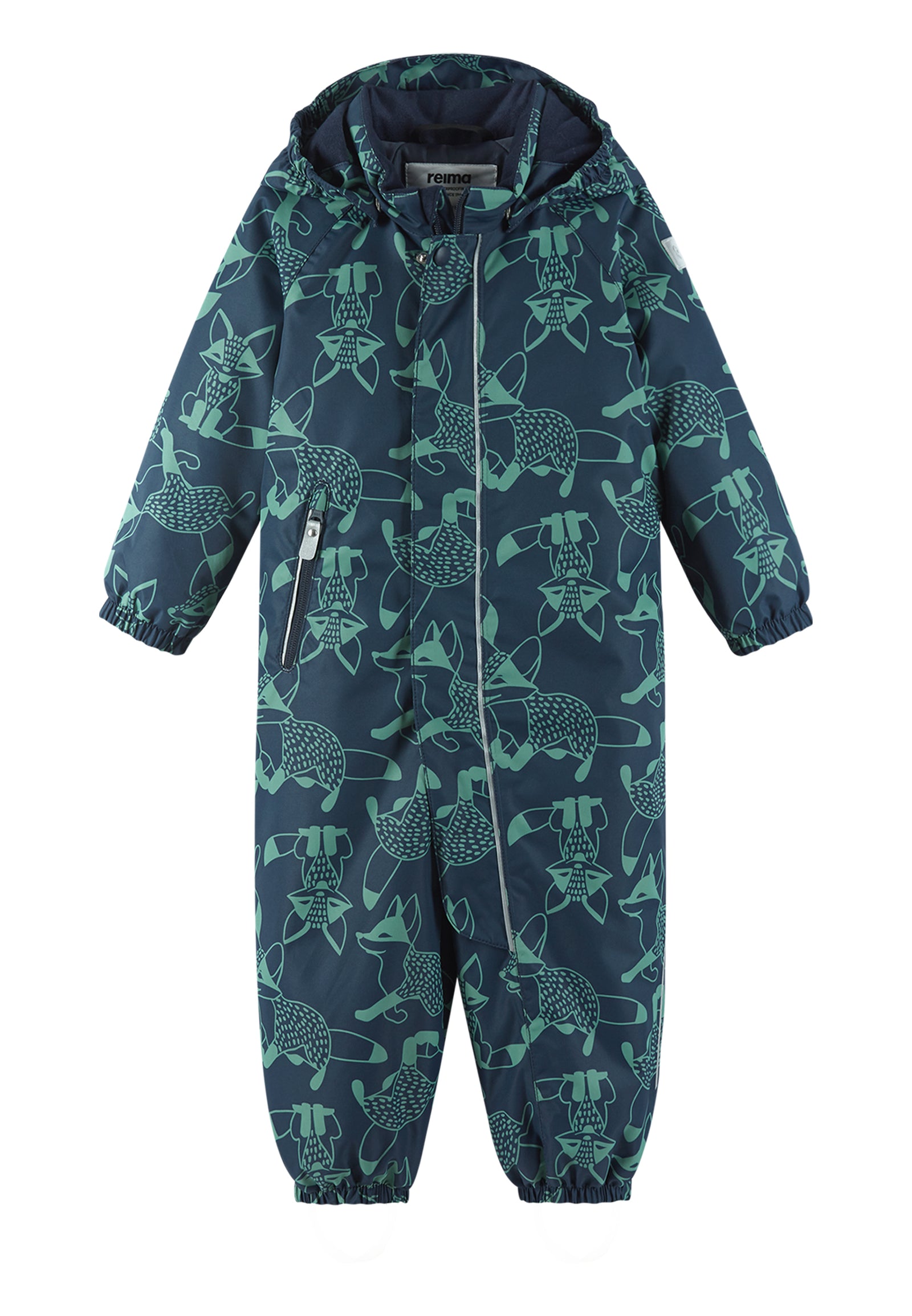 REIMA TEC Kinder Winteroverall / Skianzug Puhuri dunkelblau 5100116B 6984