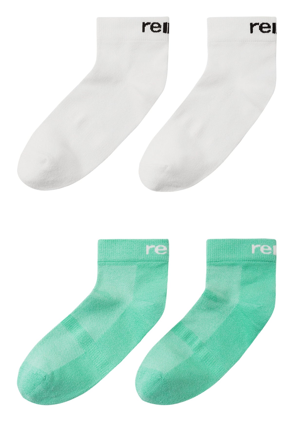 REIMA Sportsocken / Kindersocken Nilkat 5300300A mint&weiss 87A0