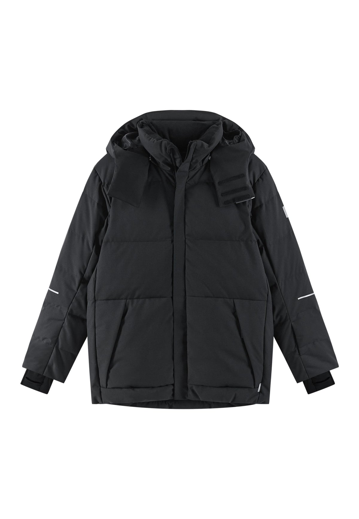 REIMA Kinder Daunen Skijacke / Winterjacke Ranua 5100402A 9990 schwarz

