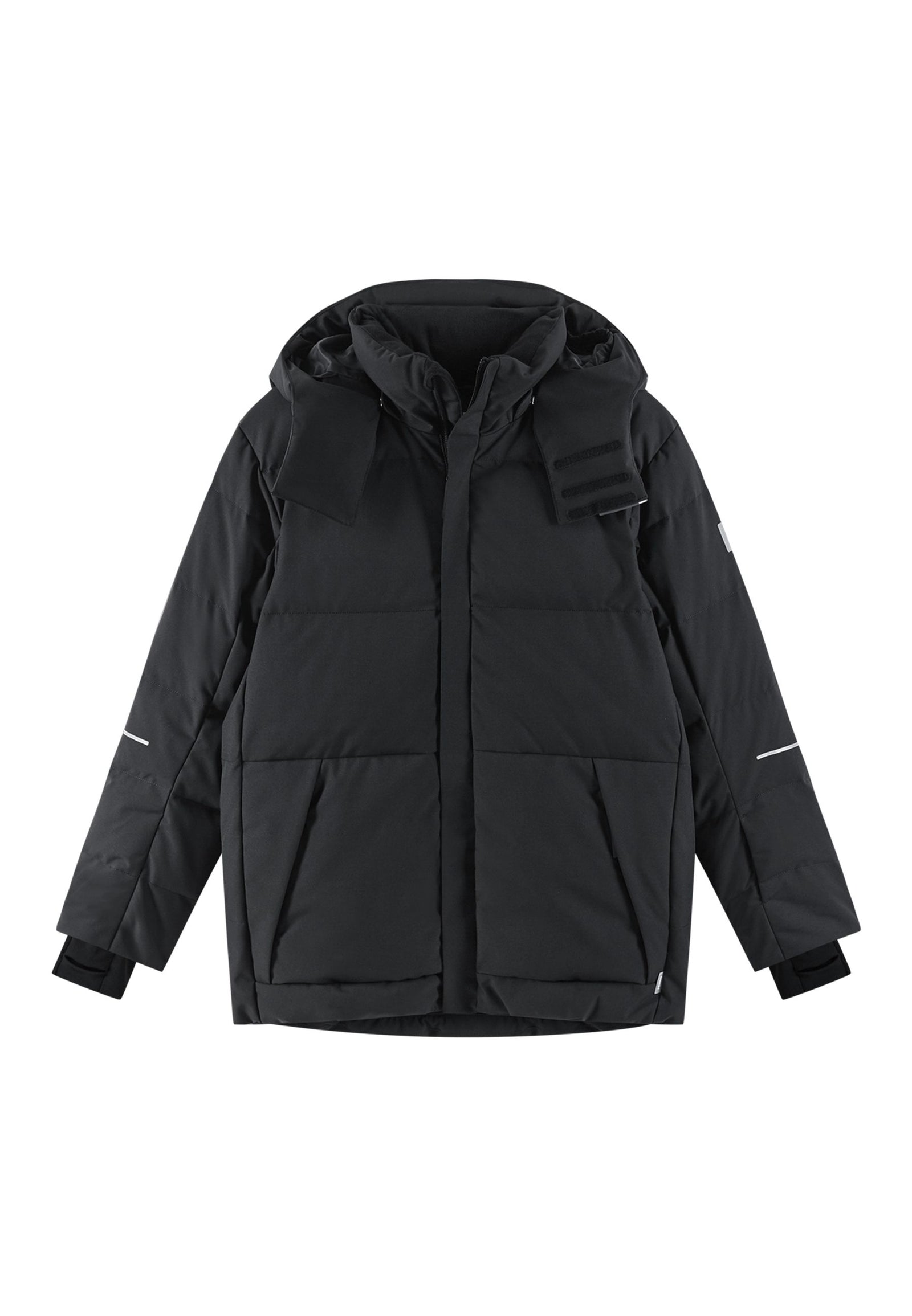 REIMA Kinder Daunen Skijacke / Winterjacke Ranua 5100402A 9990 schwarz
