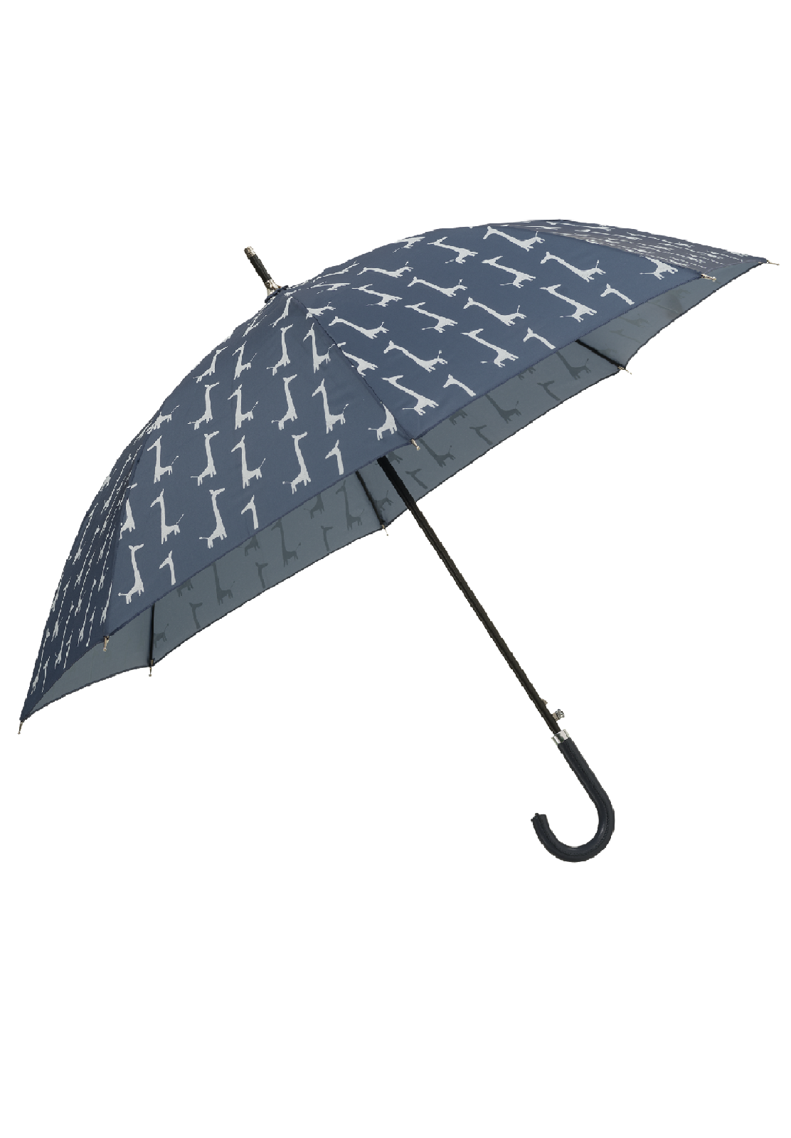 FRESK Kinder Regenschirm blau giraffe