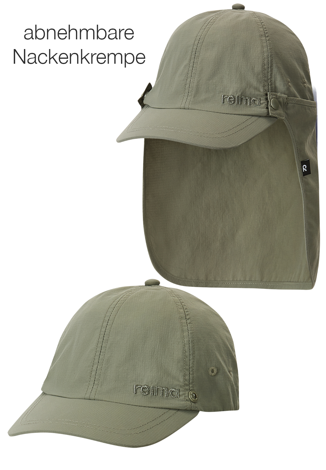 REIMA 2in1 Sonnenhut UV50+ Sahvari <br> KEIN UMTAUSCH