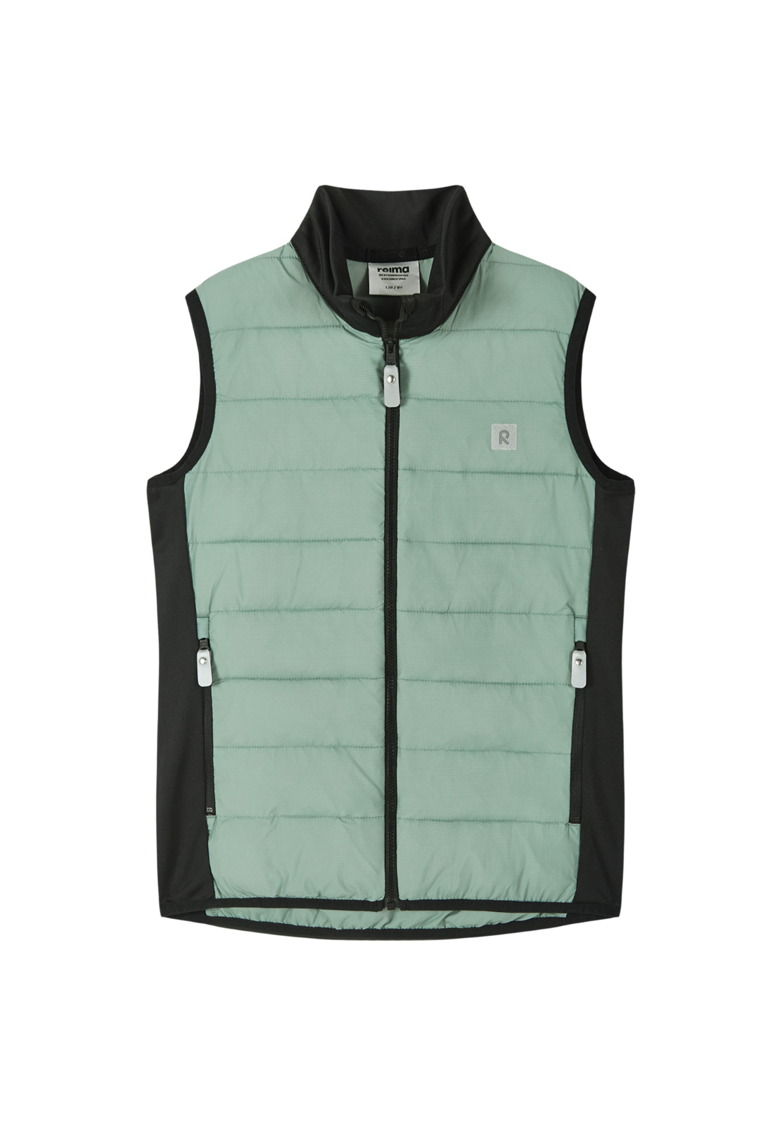 REIMA Kinder Weste/Gilet Tikkeri 5100452A graugrün 81B0