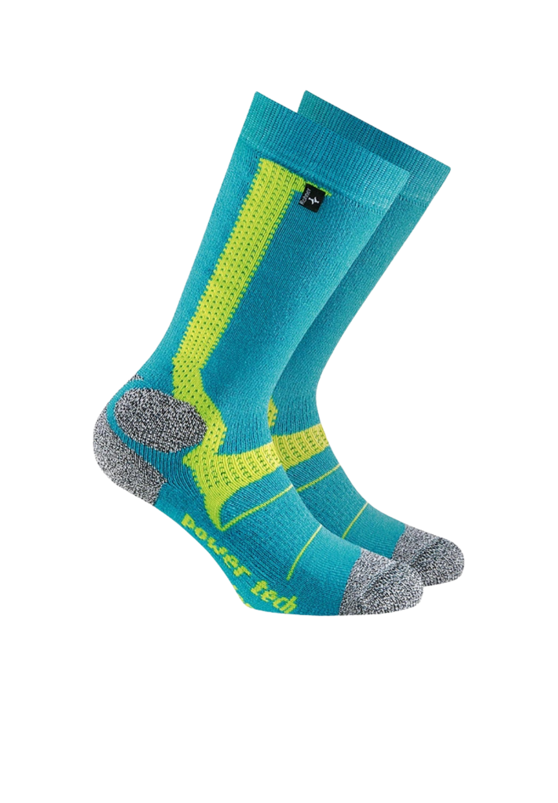 ROHNER Kinder Skisocke / Sportsocke power tech junior blau türkis
