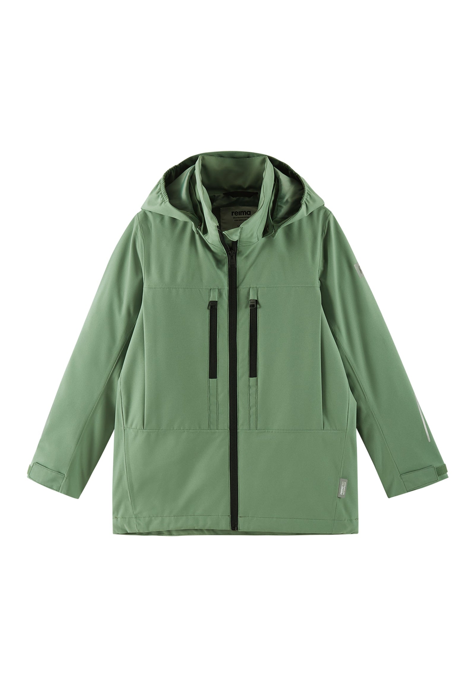REIMA TEC Kinder Regenjacke Saarela 5100407A grün 8680