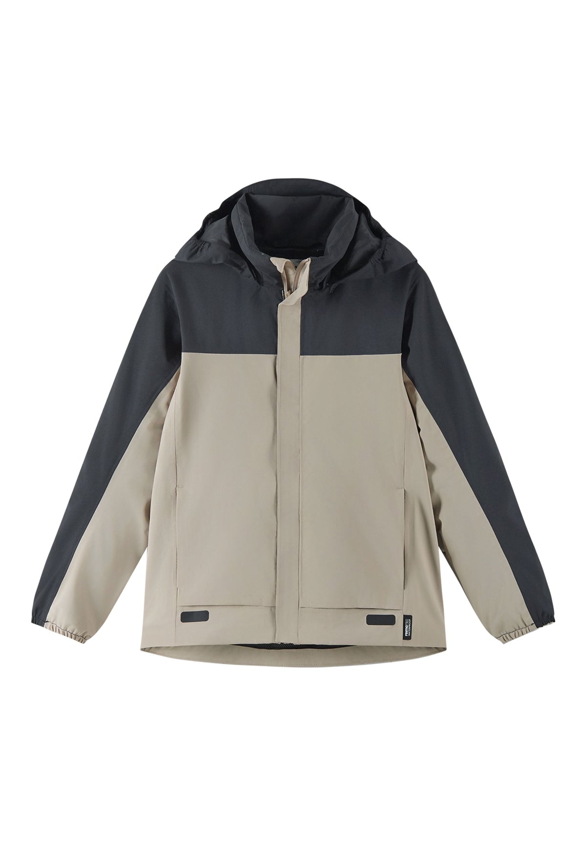 REIMA TEC Kinder Regenjacke Salmi 5100432A beige-schwarz 076A
