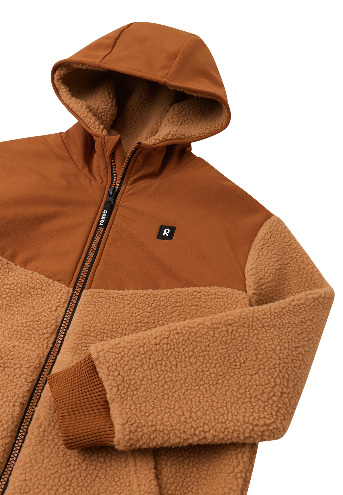 REIMA Fleece-Kapuzen-Jacke/Hoodie <br>Samota <br> Gr. 110, 128, 134, 146, 152, 158, 164<br> aussen warm und flauschig, innen hautfreundlicher Jersey<br> recyceltes Material<br> sehr warm, 310 g/m2 Dicke