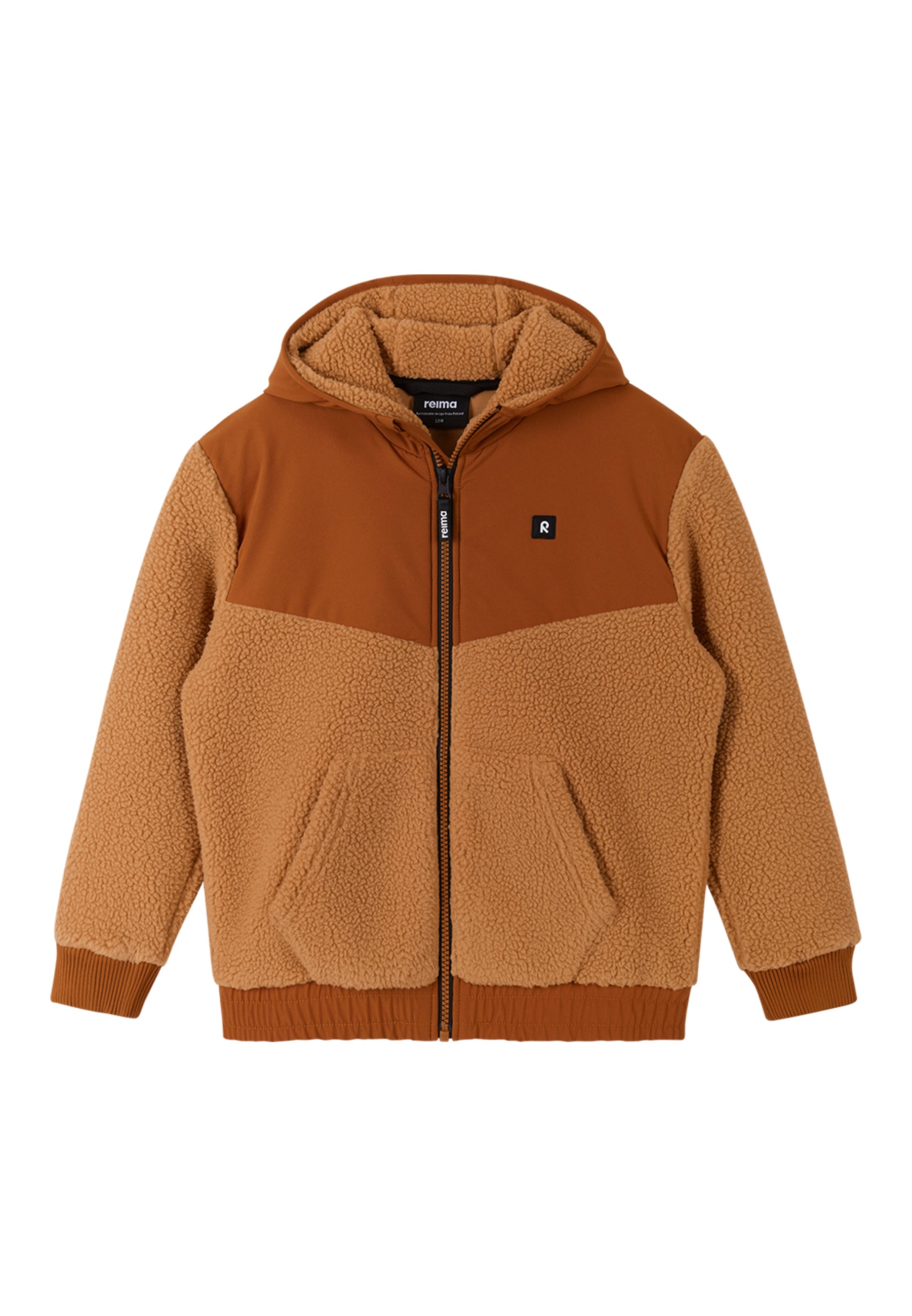 REIMA Kinder Fleecejacke / Plüschjacke Samota braun 5200267A-149A