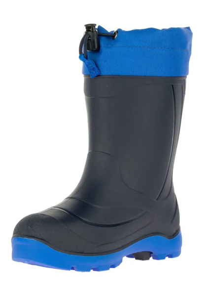 KAMIK Kinder Winter Gummistiefel Snobuster gefüttert blau