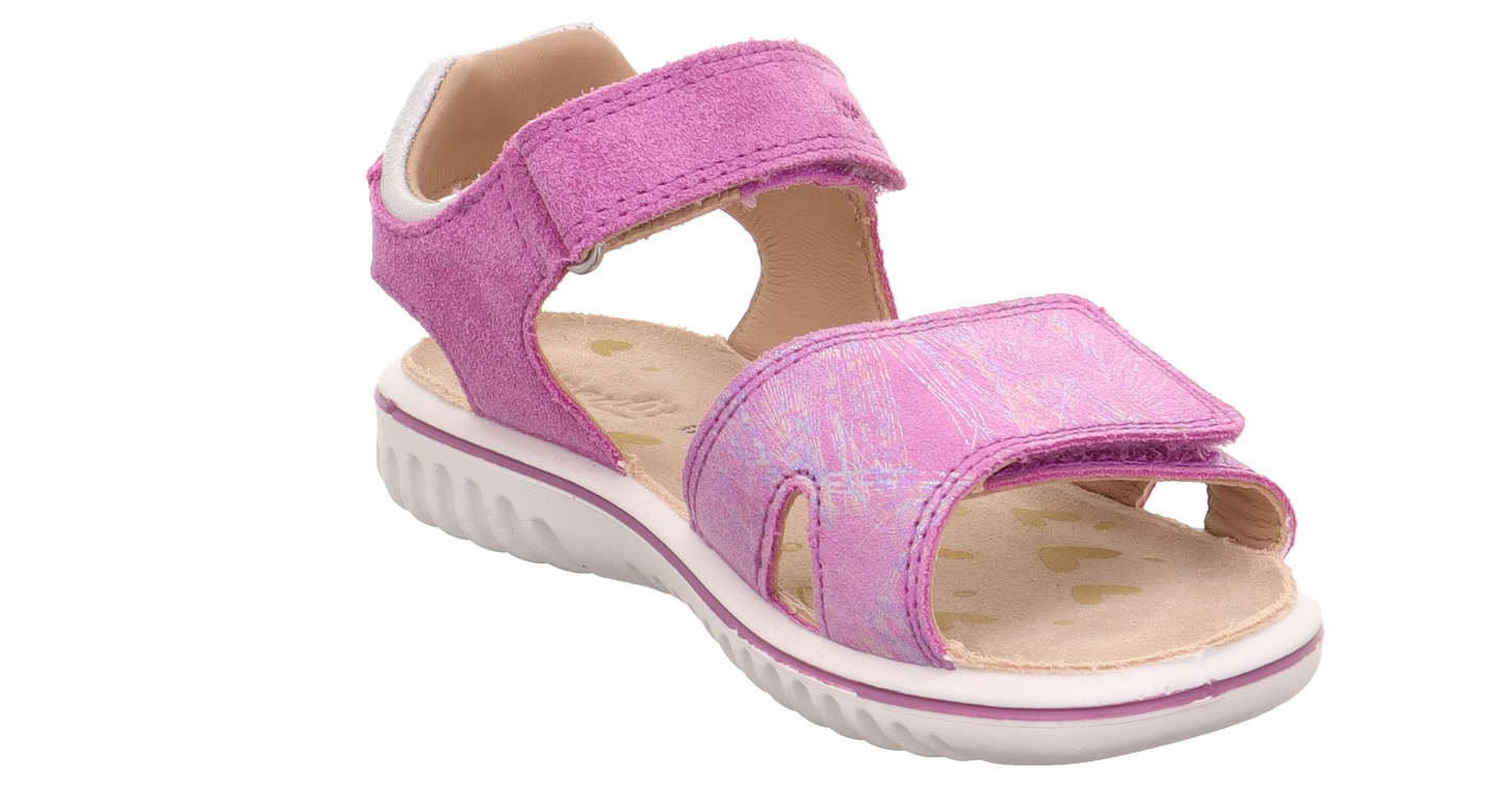 SUPERFIT Leder-Sandalen<br> Sparkle <br>Gr. 26 - 33<br> flexibel & weich