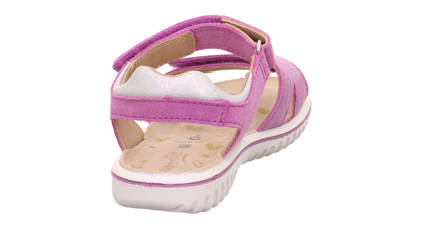 SUPERFIT Leder-Sandalen<br> Sparkle <br>Gr. 26 - 33<br> flexibel & weich