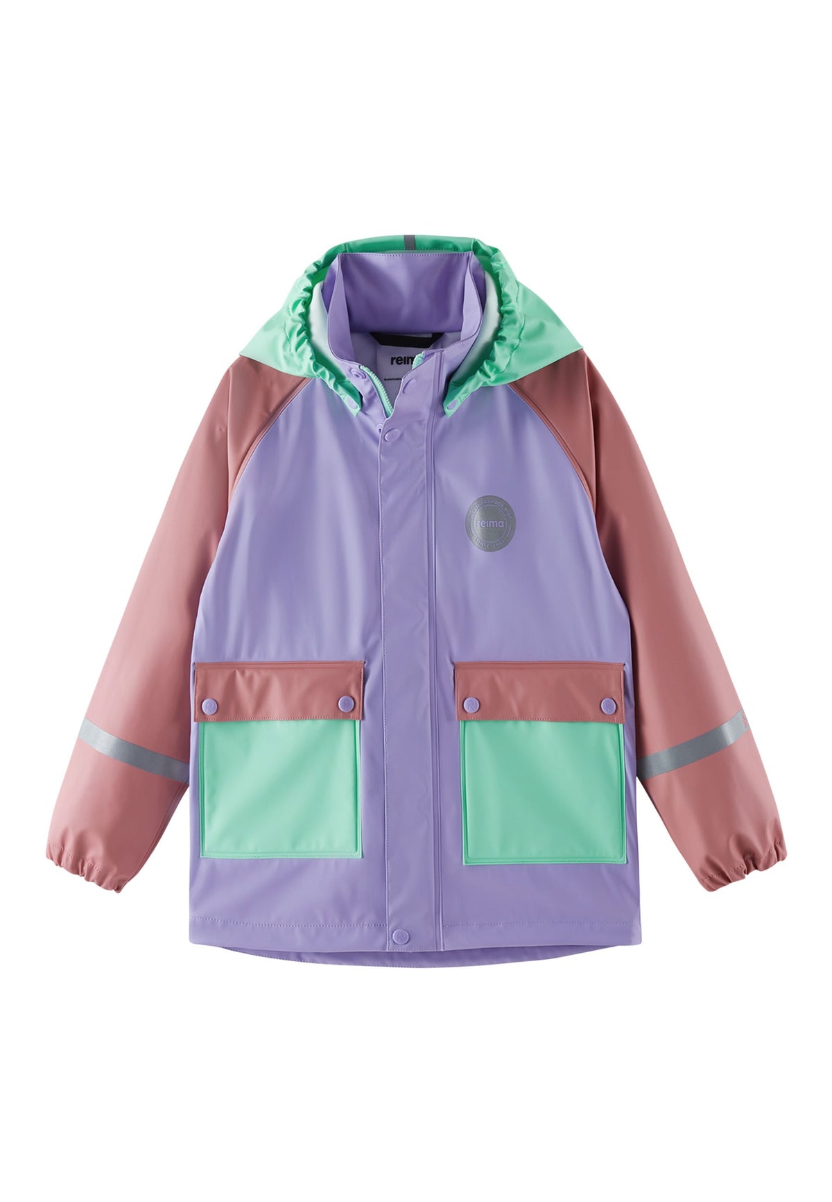 REIMA Kinder Matschjacke / Regenjacke Suihku 5100385A 545A lila-rosa