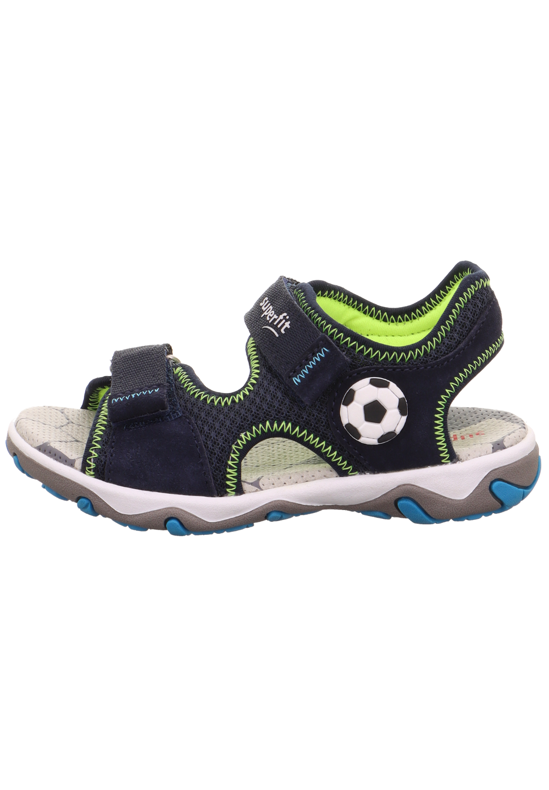 SUPERFIT Kinder Leder-Sandalen Mike 3.0 1-009466-8000 dunkelblau