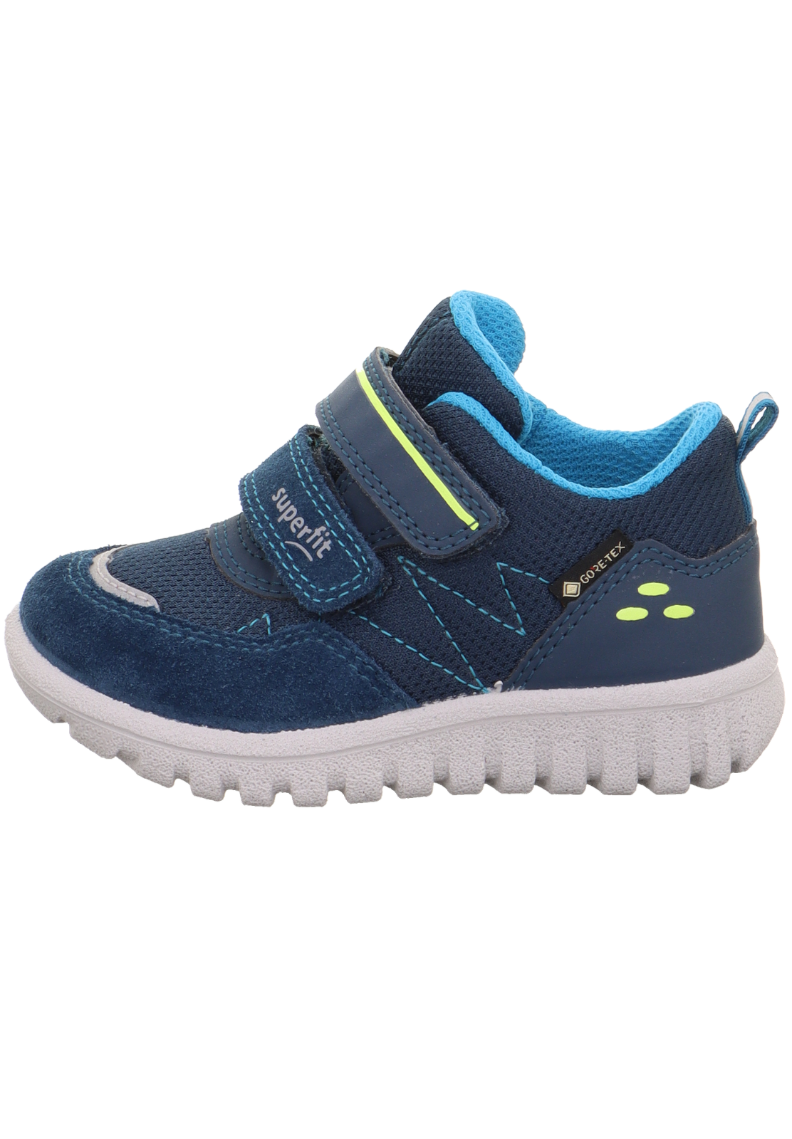 SUPERFIT wasserdichter Kinder Sneaker Sport7 Mini 1-006182-8050 dunkelblau