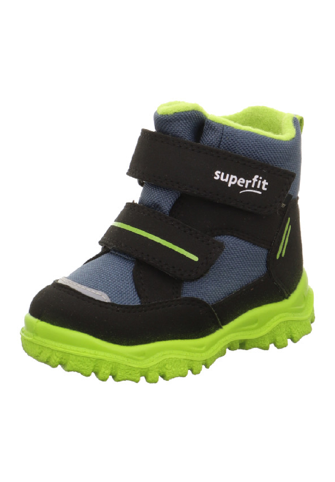 Superfit wasserdichter Kinder Winterschuh / Herbstschuh Stiefel Husky  1-006045 grün/schwarz