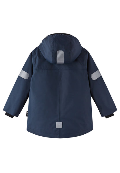 REIMA TEC 3in1 Übergangs- und Regen-Jacke <br>Sydvest <br>Gr. 92 bis 140 <br> leicht wattiert<br>dünnes Gilet austrennbar<br> WS 8'000 mm