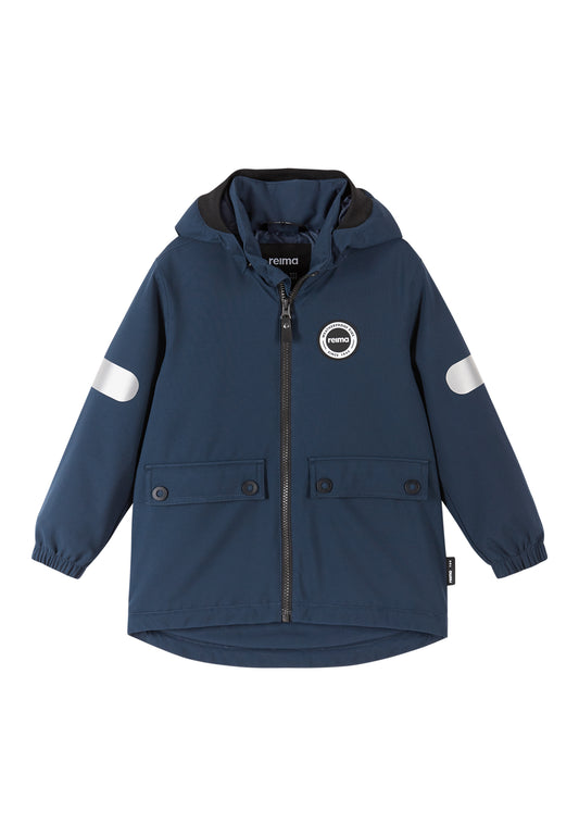 REIMA TEC gefütterte Kinder Regenjacke / Übergangsjacke Symppis 5100045B-6980