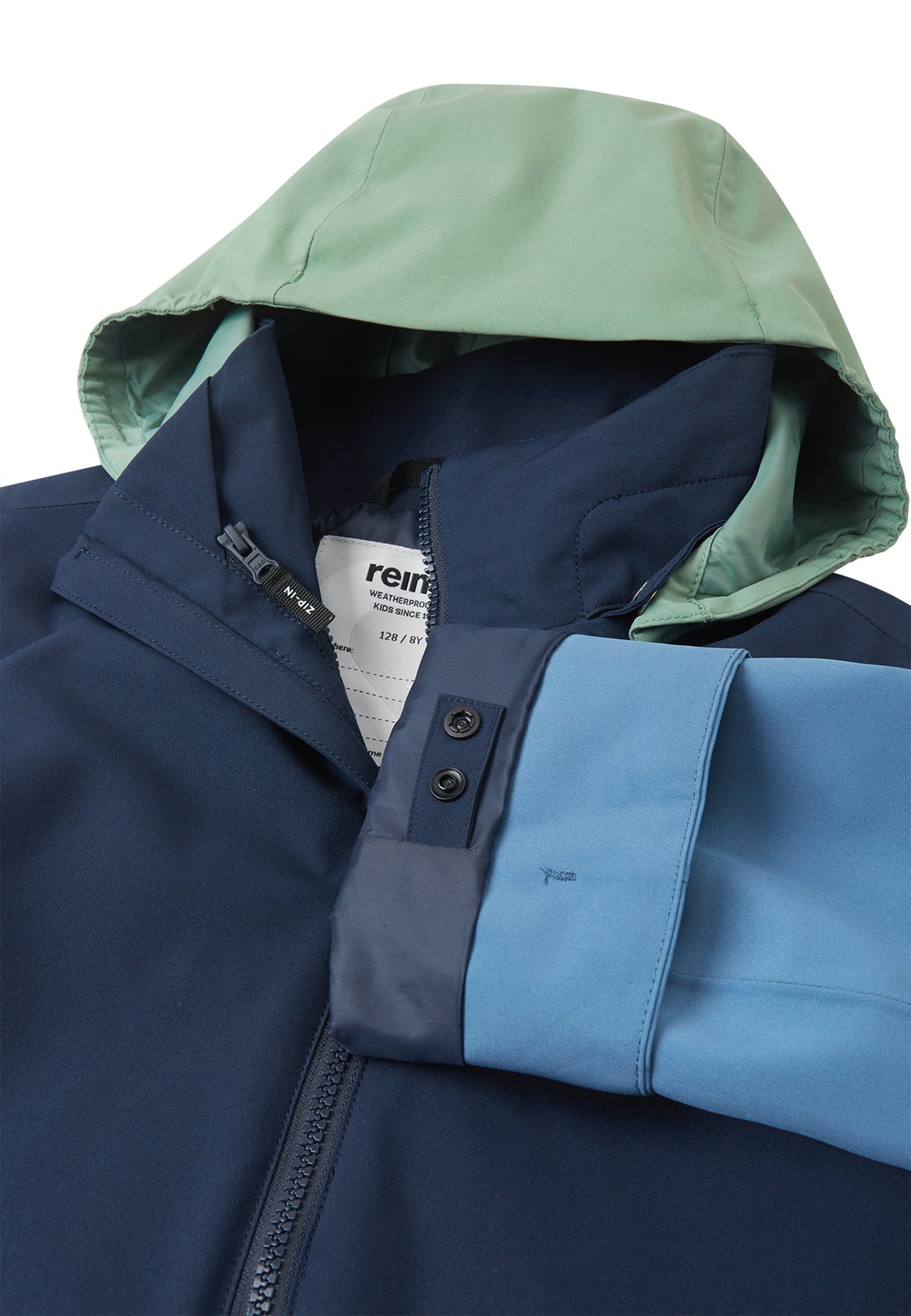 REIMA TEC zip-in Regenjacke/Alltagsjacke Sysma
