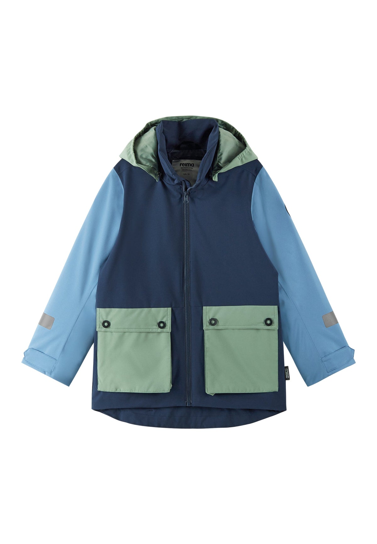 REIMA TEC Kinder Regenjacke Sysma blau 5100409A 698A
