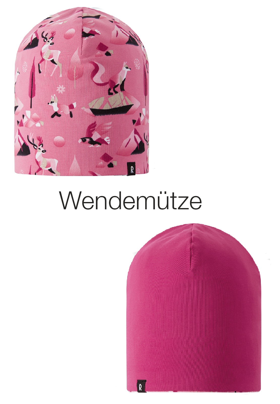 Reima Kinder dünne Baumwoll-Mütze Tanssi 5300056E-3311 pink
