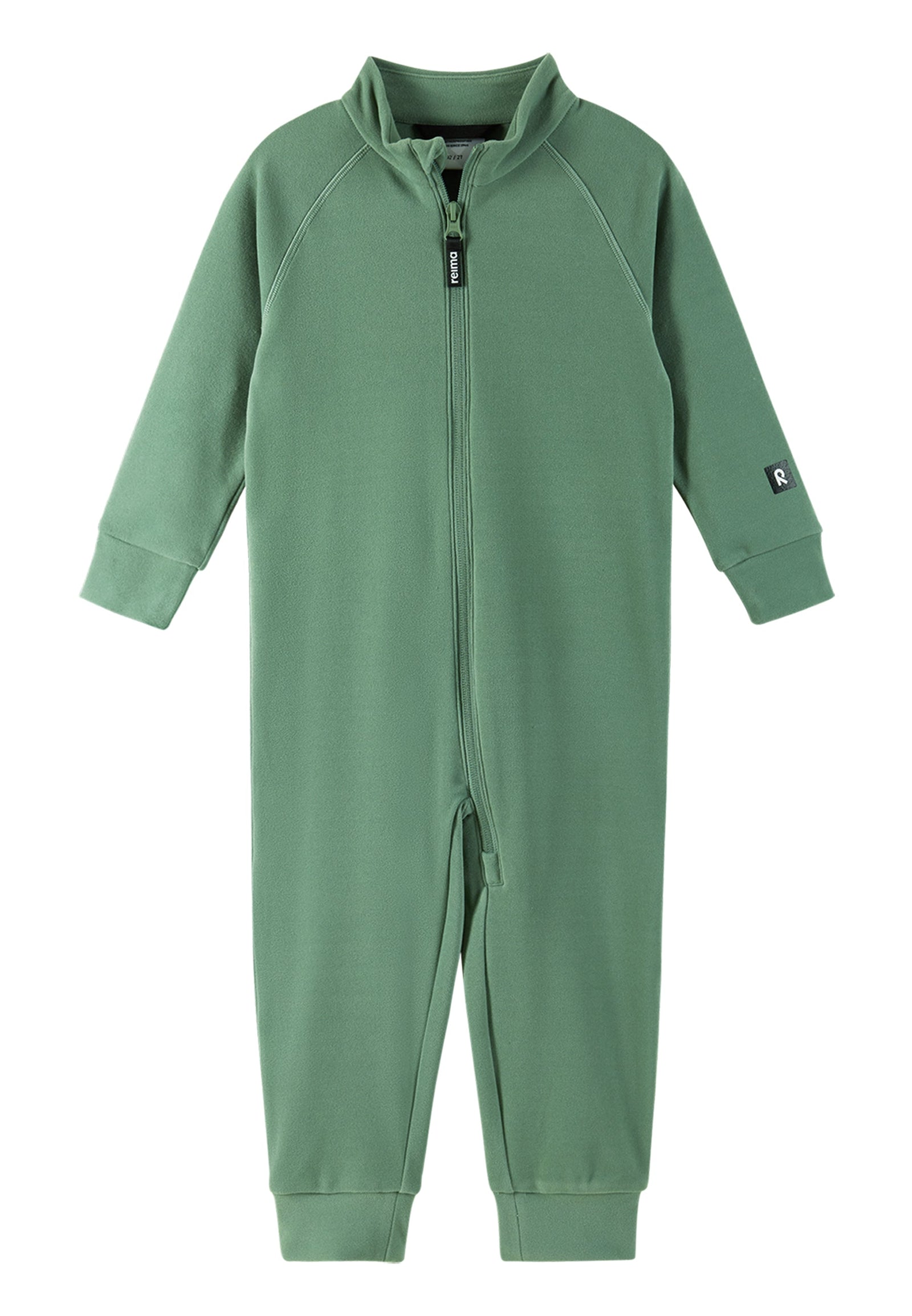 REIMA Kinder/Baby Fleece-Overall  Tarhaan 5200371A 8680 grün