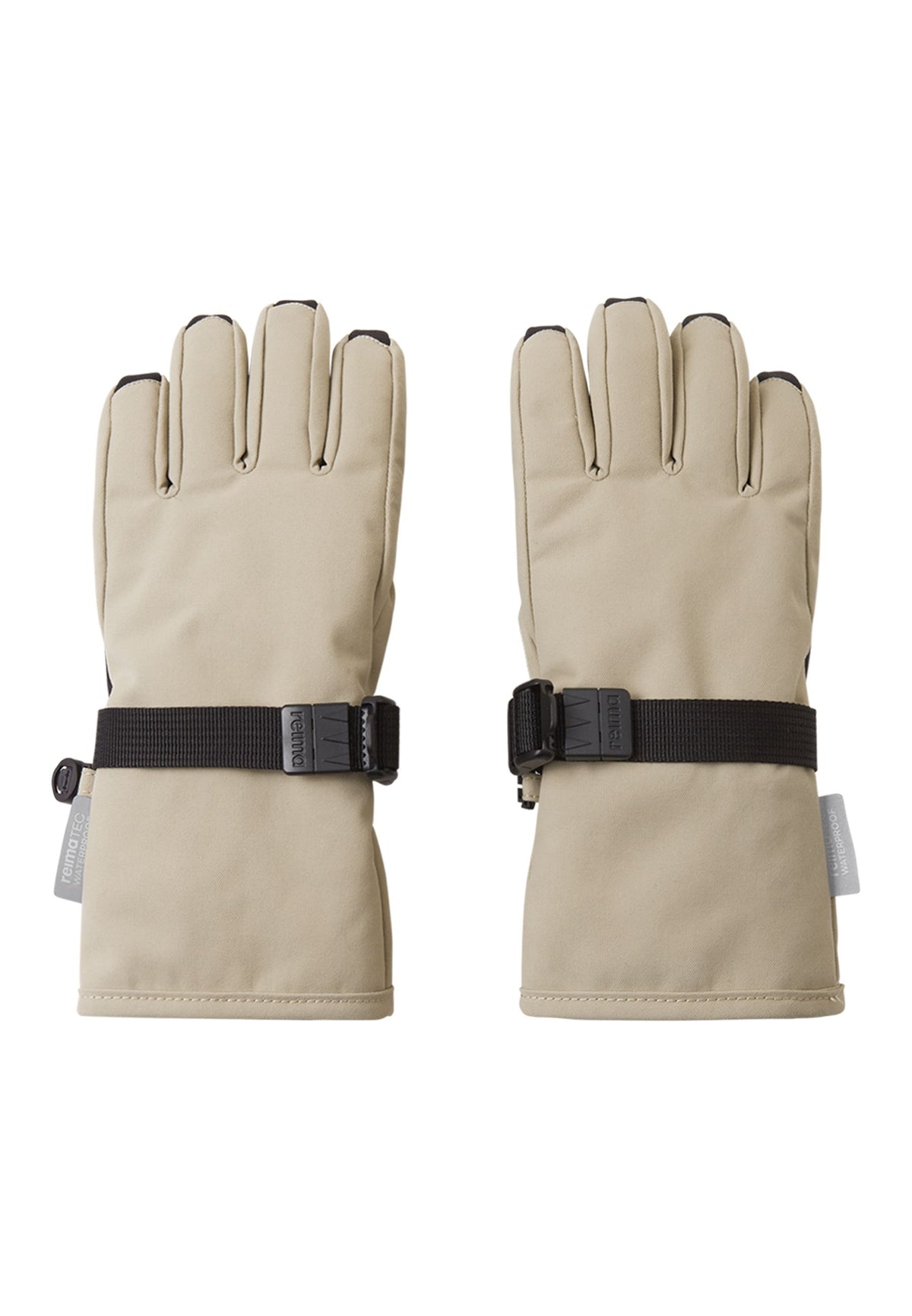 REIMA TEC Kinder Winterhandschuhe / Fingerhandschuhe /Skihandschuhe Tartu 5300105A beige 0760