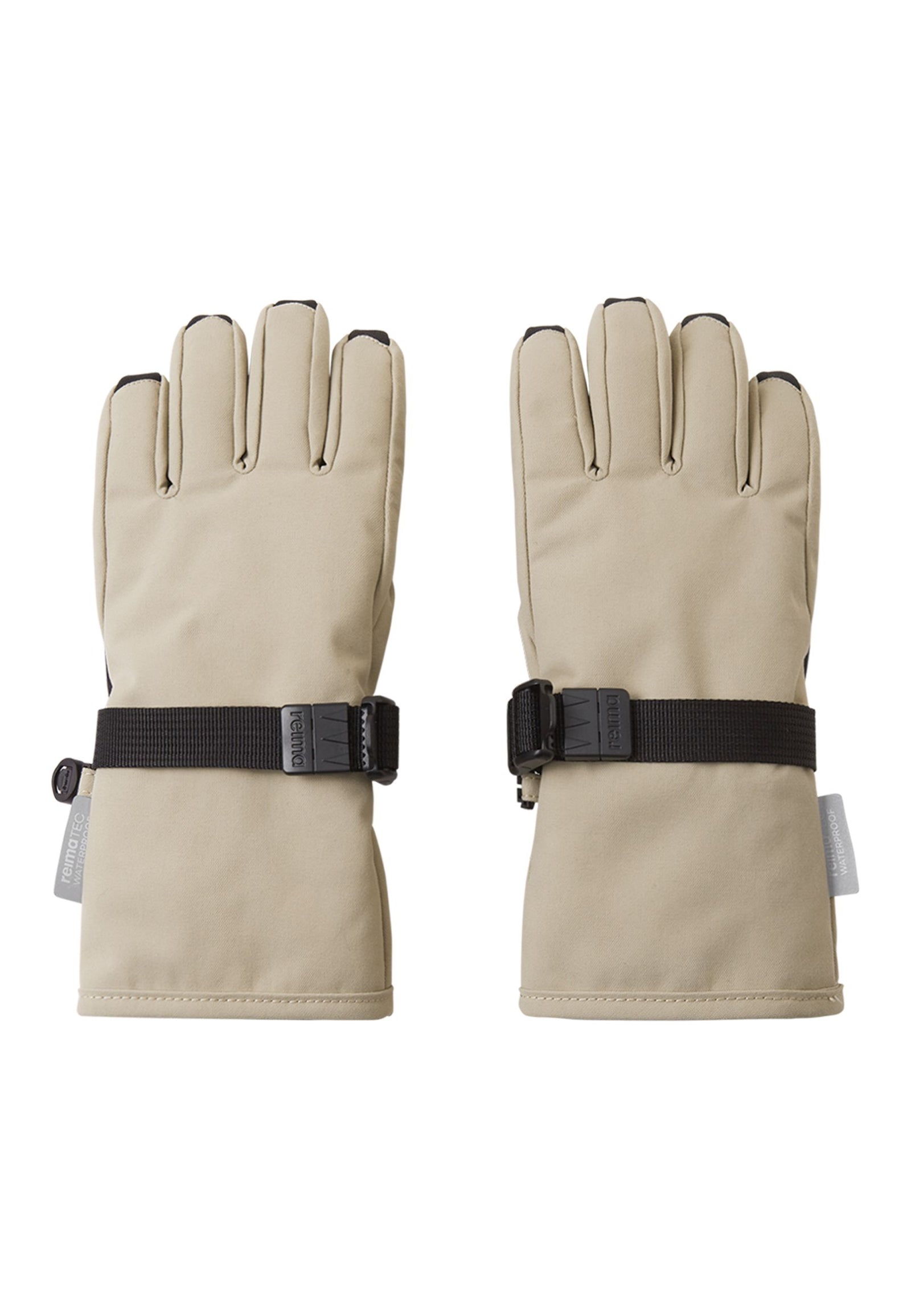 REIMA TEC Kinder Winterhandschuhe / Fingerhandschuhe /Skihandschuhe Tartu 5300105A beige 0760