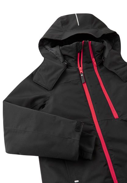 REIMA TEC Skijacke/Winterjacke Tieten <br>Gr. 128, 134, 140, 146, 152, 158<br> Schneefang & verstellbare Ärmelbündchen mit Lycraeinsätzen<br> funktionelle Details<br> WS 10'000 mm