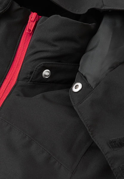 REIMA TEC Skijacke/Winterjacke Tieten <br>Gr. 128, 134, 140, 146, 152, 158<br> Schneefang & verstellbare Ärmelbündchen mit Lycraeinsätzen<br> funktionelle Details<br> WS 10'000 mm