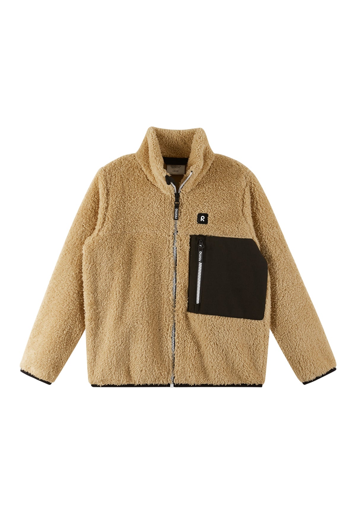 REIMA Kinder Fleecejacke / Plüschjacke Turilas erdnussbraun 5200364A 11AB