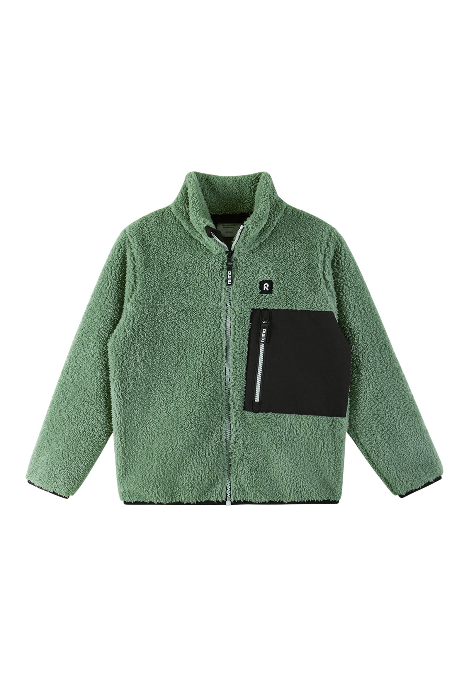 REIMA Kinder Fleecejacke / Plüschjacke Turilas grün 5200364A 8680