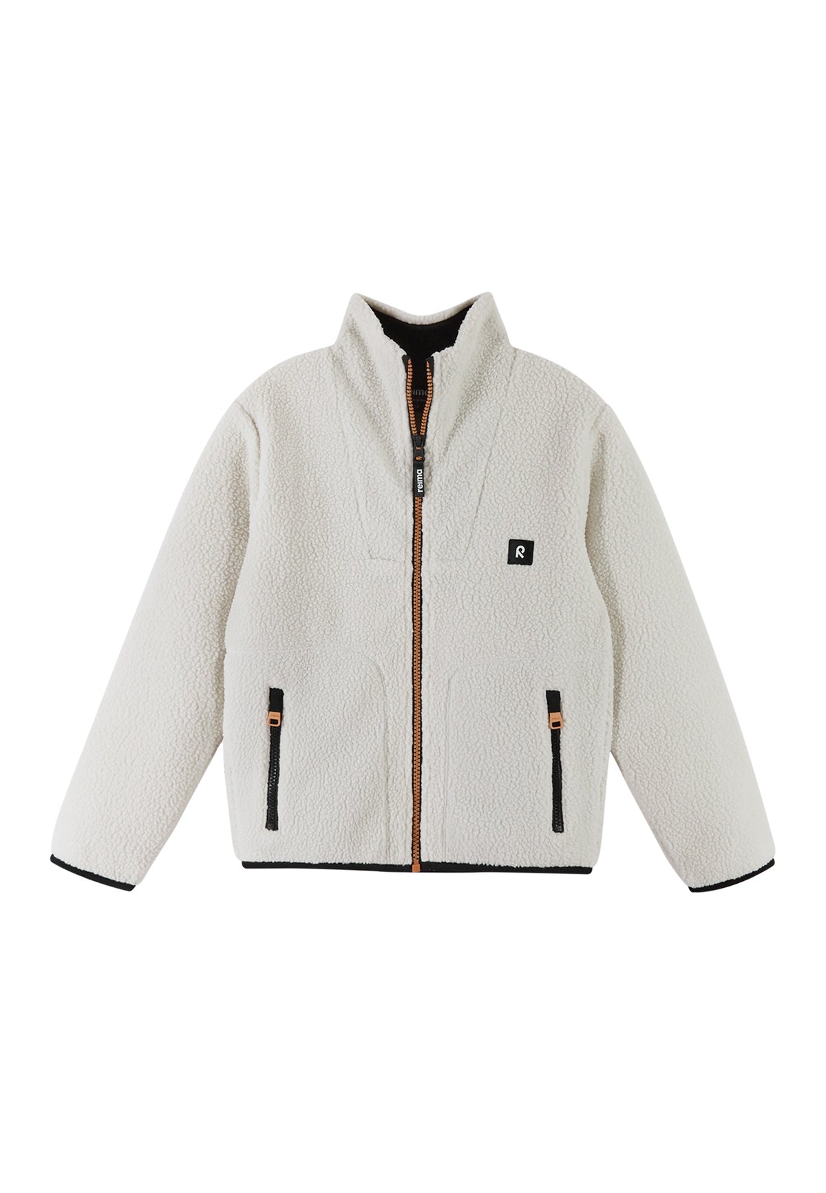 REIMA Kinder Plüsch-Fleece-Jacke Turkki 5200007A 0850 weiss