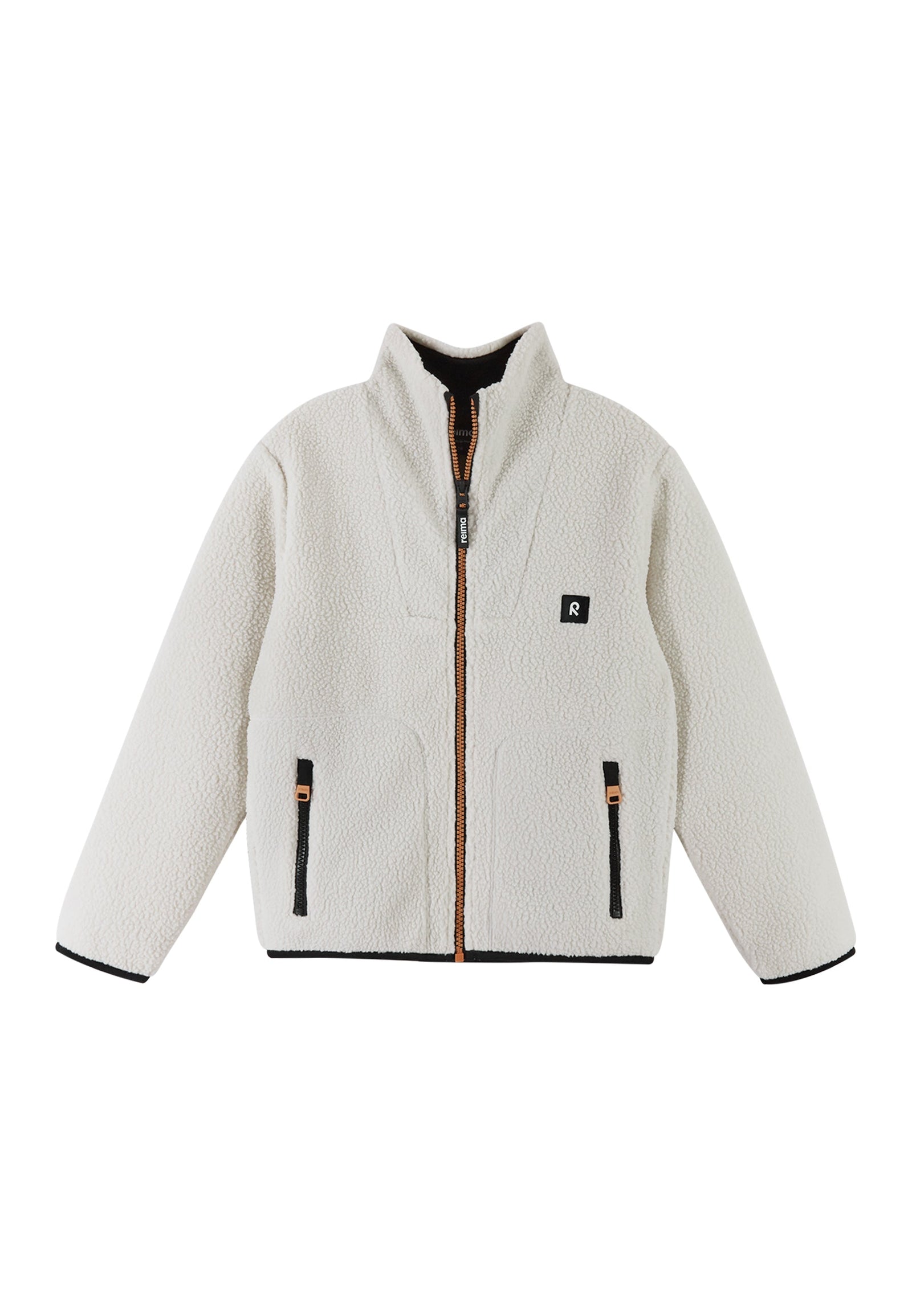 REIMA Kinder Plüsch-Fleece-Jacke Turkki 5200007A 0850 weiss