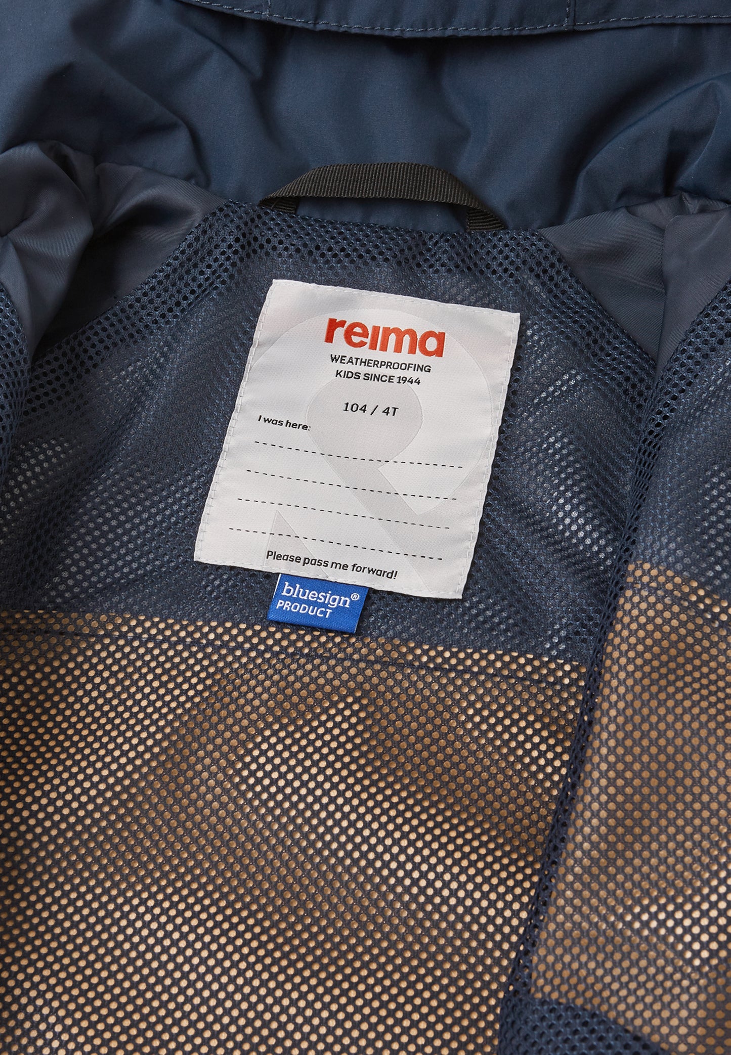 REIMA TEC Übergangs- und Regen-Jacke <br>Tuulela<br> Gr. 80 - 140 <br>WS 10'000 mm