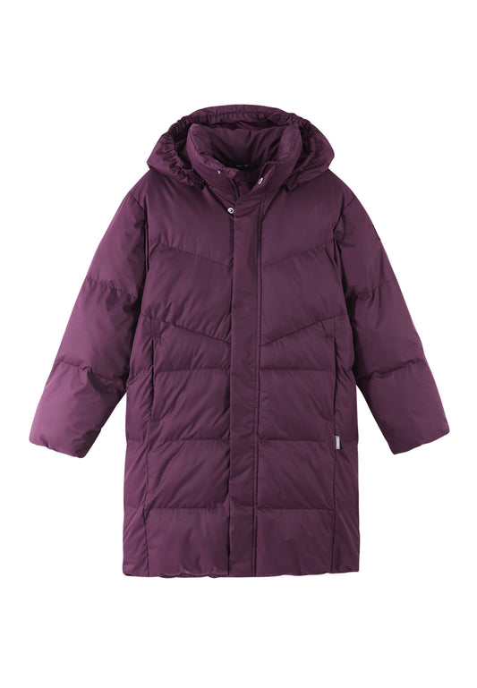 REIMA warmer Kinder Winter Daunenmantel Vaanila violett 5100102A 4960