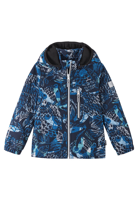 REIMA Kinder Softshell Jacke Kapuze Vantti blau 521569 6983