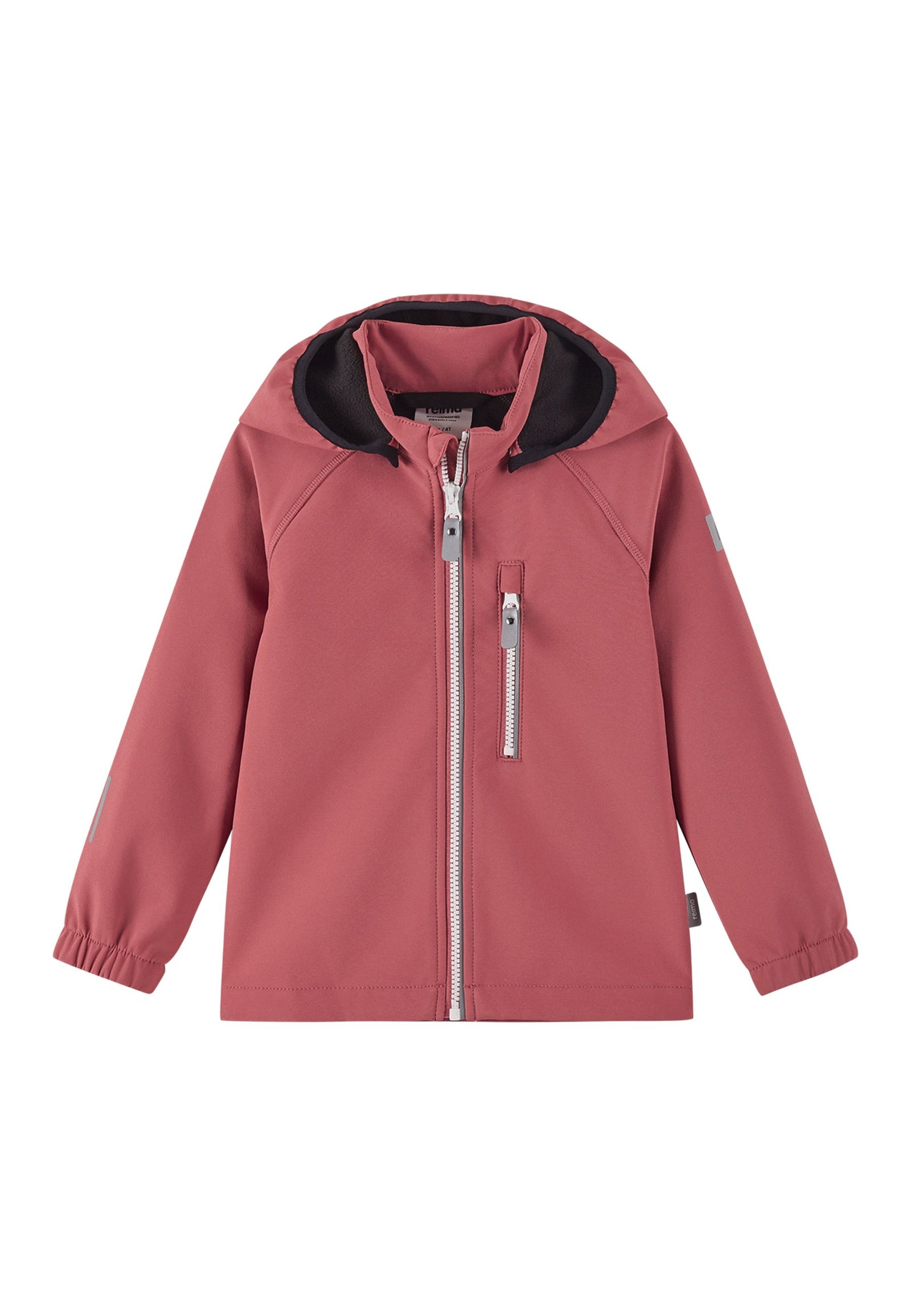 REIMA gefütterte Kinder Softshelljacke Vantti 5100009C 3940 terracotta-rot
