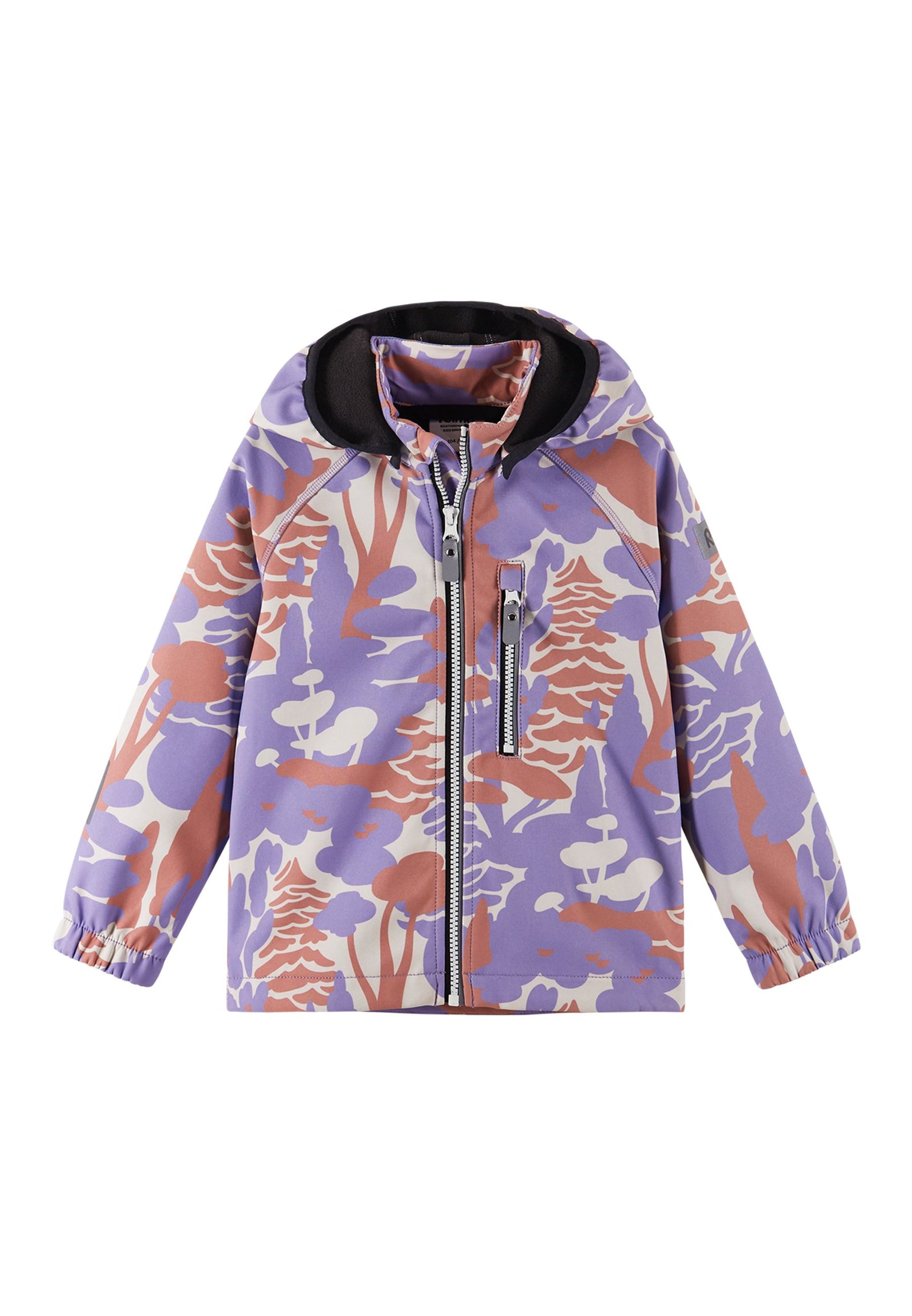 REIMA Kinder Softshell Jacke Kapuze Vantti lila 5100009A-5452 