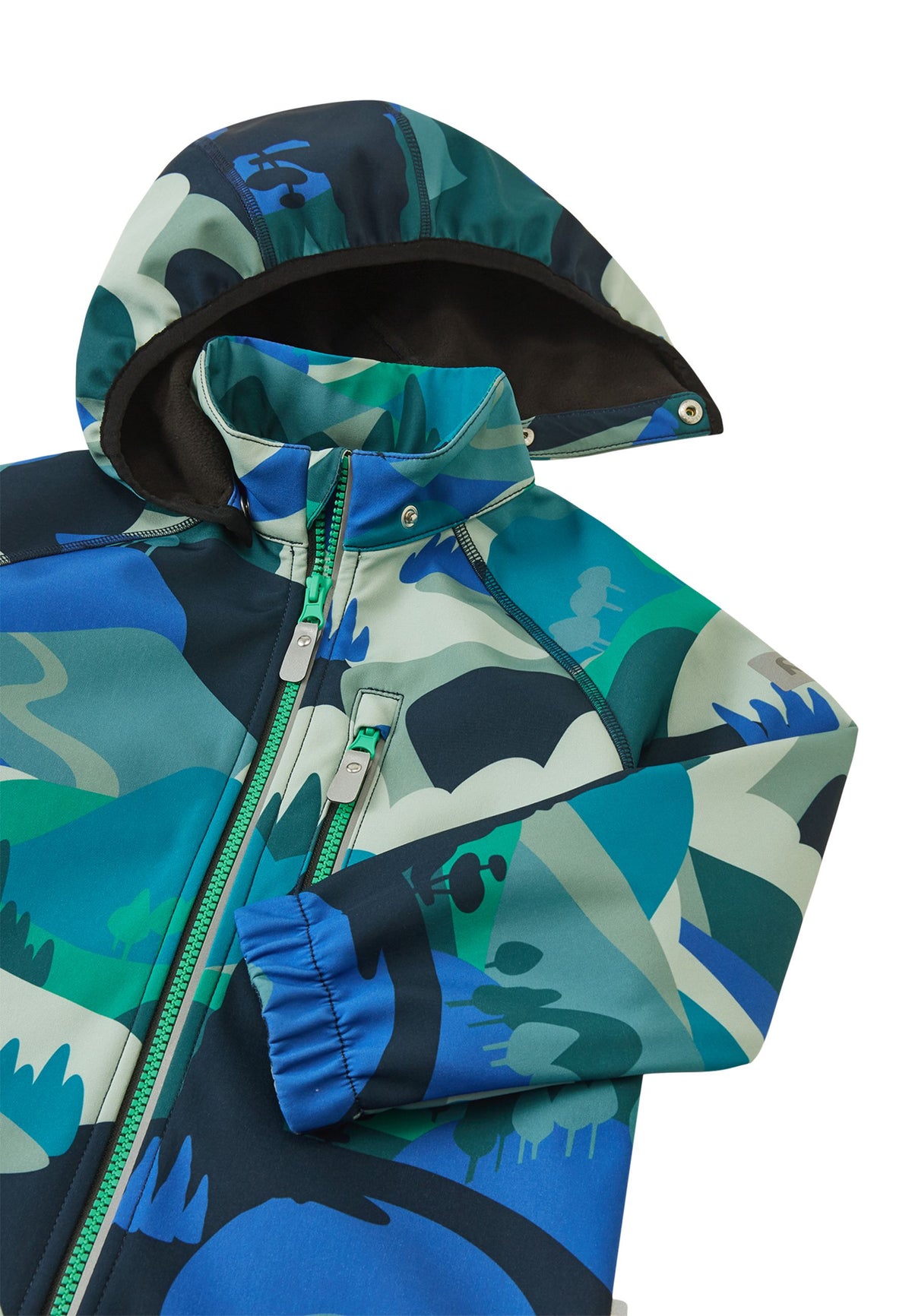 REIMA gefütterte Softshelljacke Vantti