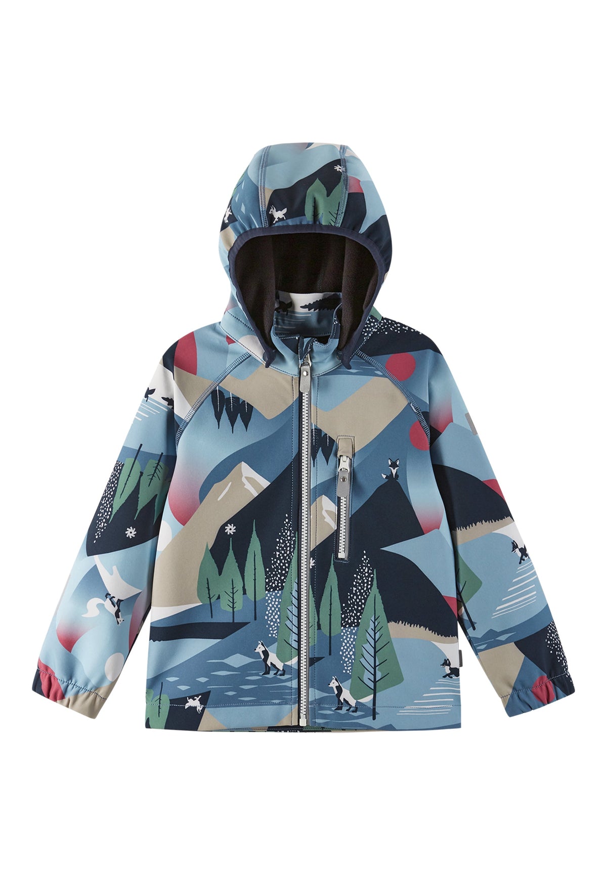 REIMA gefütterte Softshelljacke Vantti