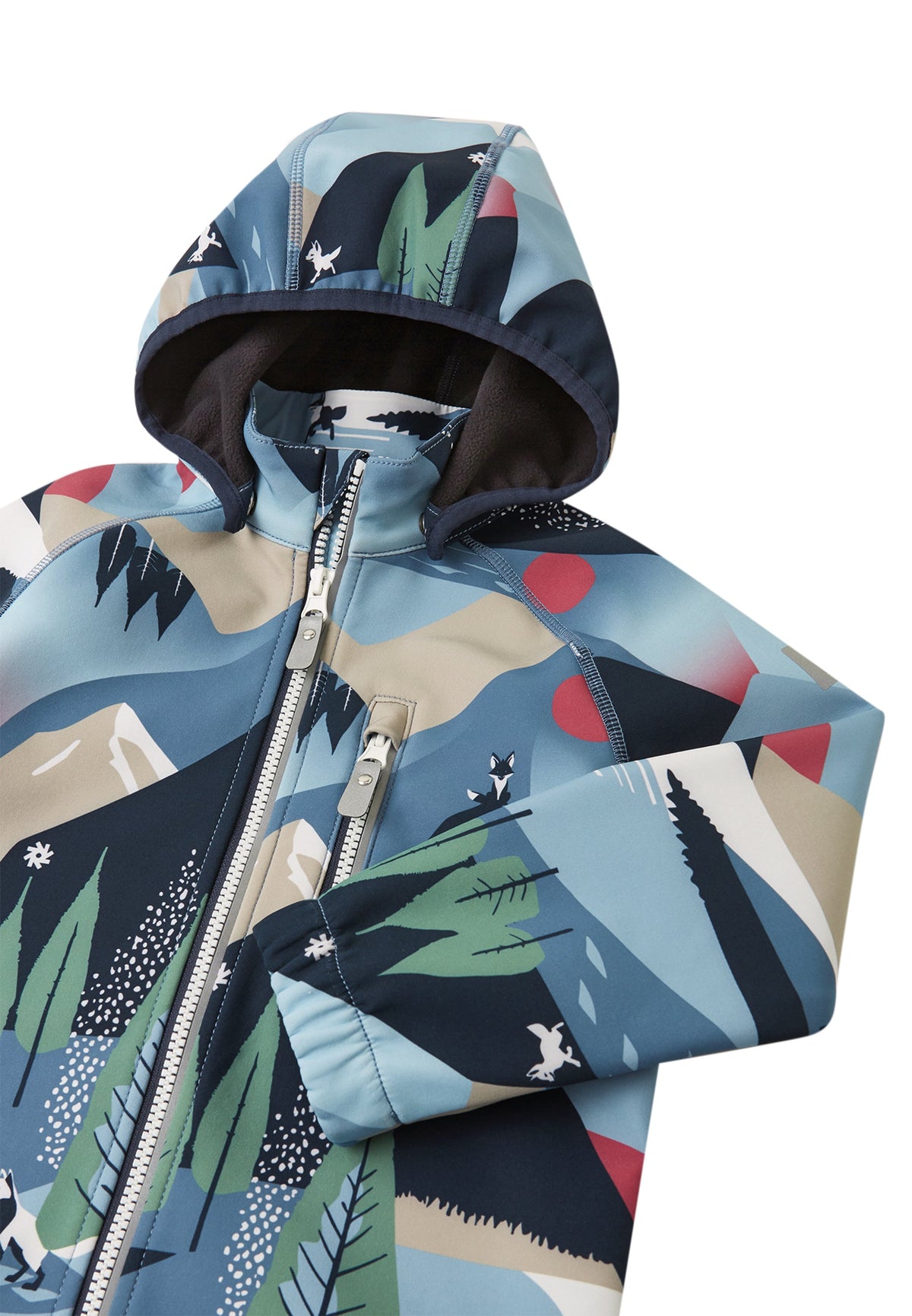 REIMA gefütterte Softshelljacke Vantti