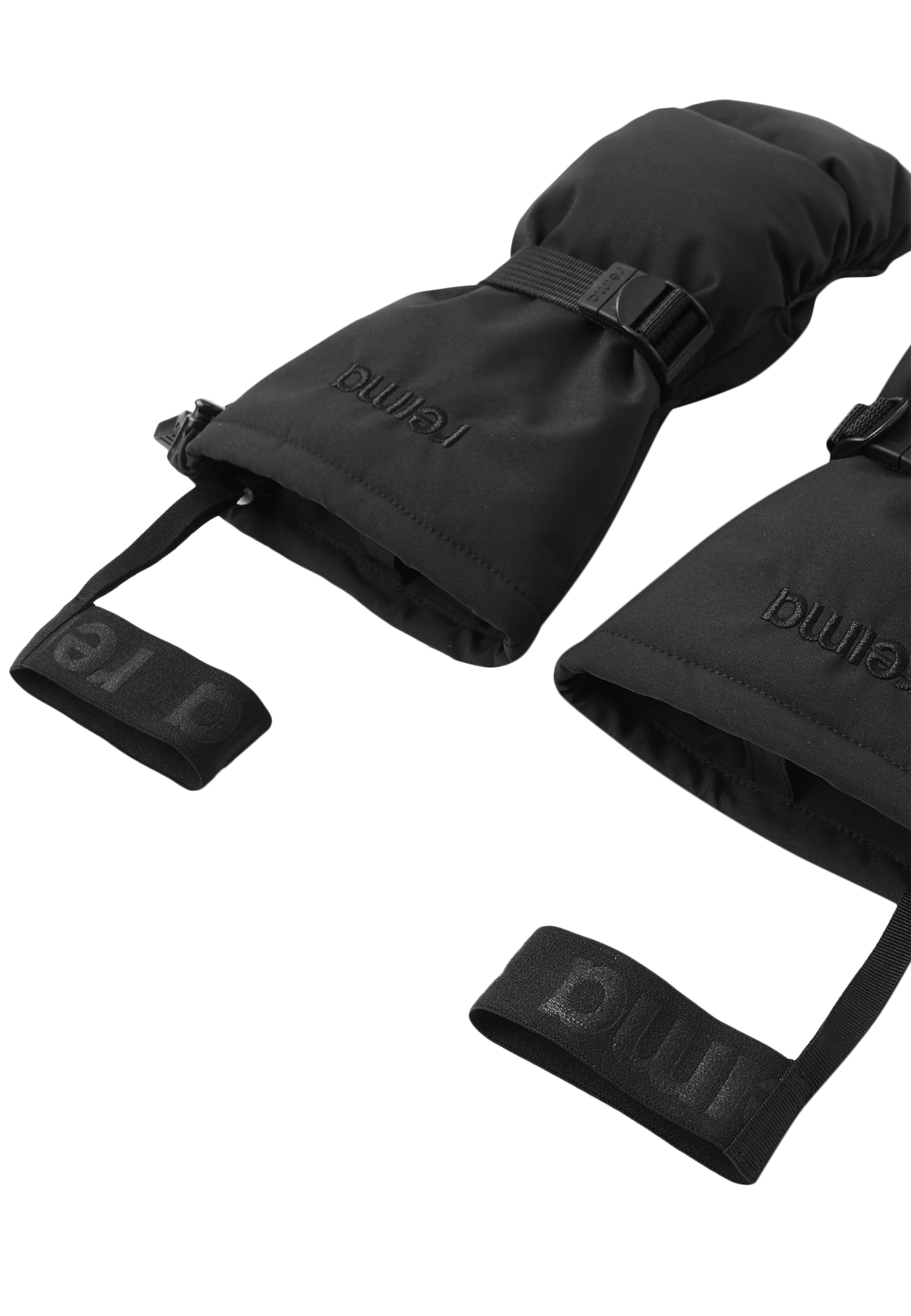 Reima-TEC extra warme Kinder Winterfäustlinge / Winterhandschuhe Vanukko schwarz 5300281A 9990