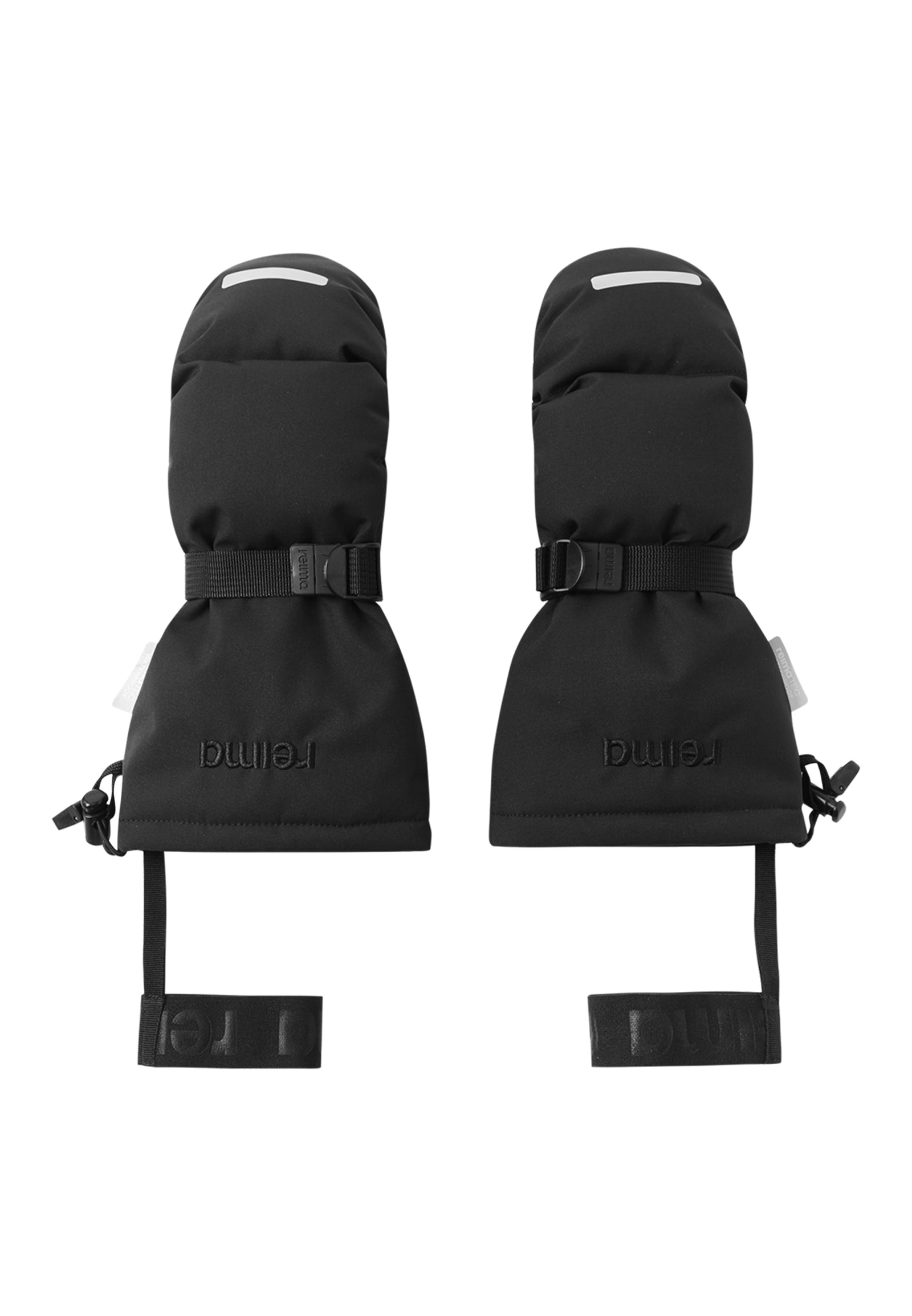 Reima-TEC extra warme Kinder Winterfäustlinge / Winterhandschuhe Vanukko schwarz 5300281A 9990
