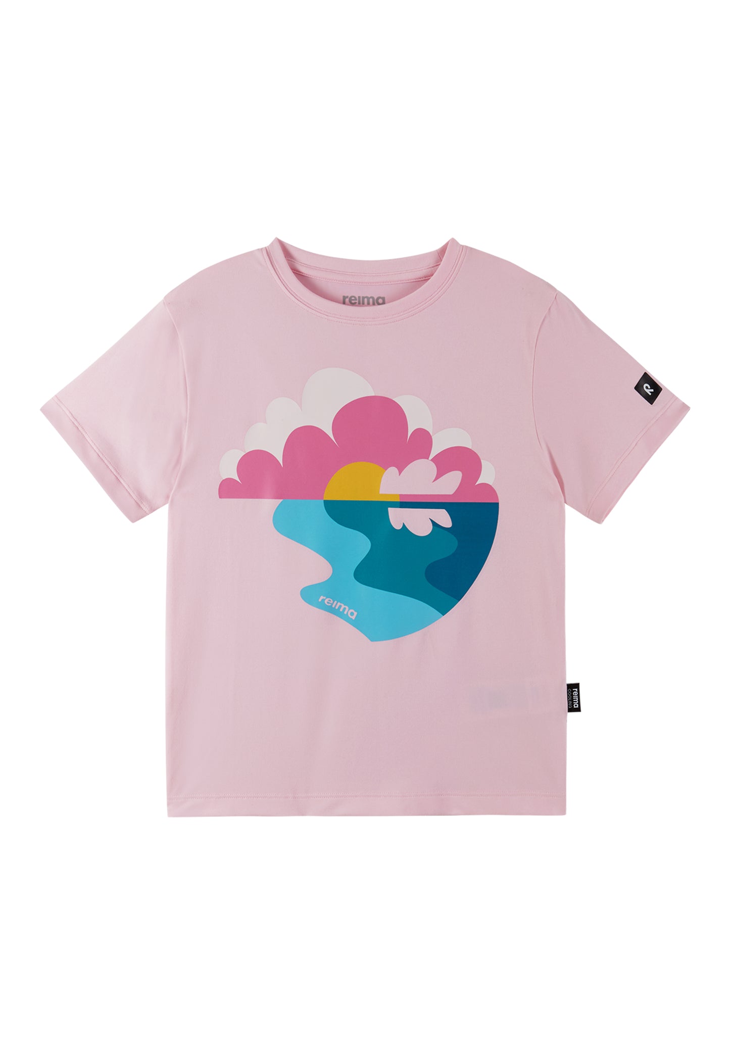 REIMA Kinder UV-Shirt mit kühlender Wirkung Xylitol Vauhdikas rosa 5200189B 4010