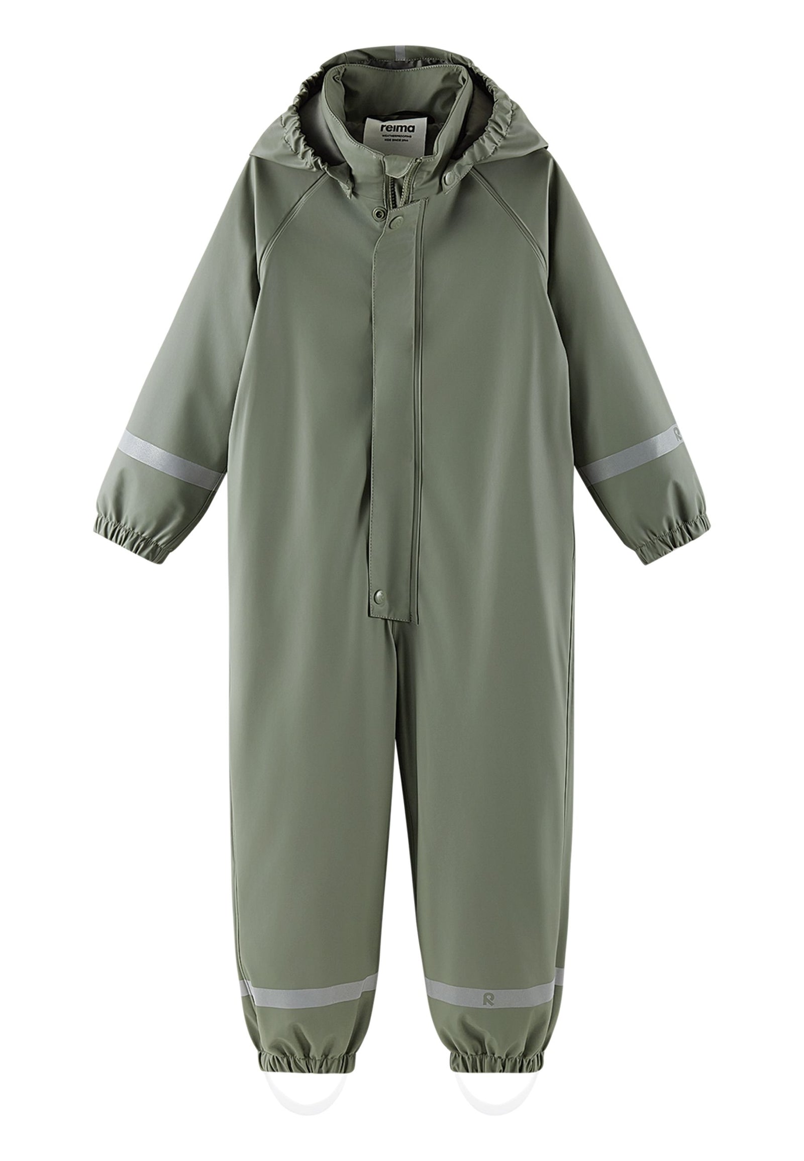 REIMA gefütterter Regenoverall/Matschoverall Veteen 5100457A 8920 grün