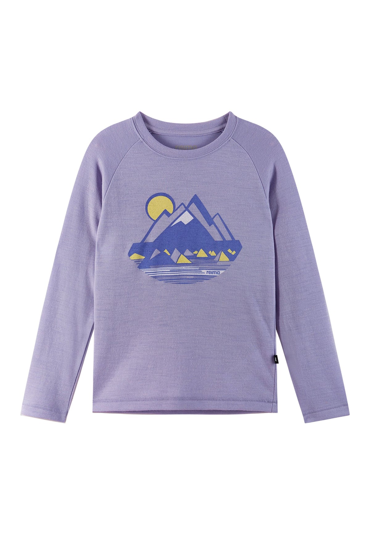 REIMA Kinder Merinoshirt Viisas 5200012C lila 545B