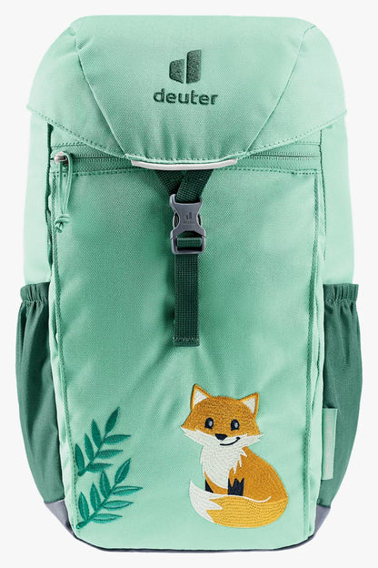 DEUTER Kinder-Rucksack <br> Waldfuchs 10L<br> bequem & leicht<br> mit Brustgurt, herausnehmbarem Sitzkissen und Regenhülle<br> ab ca. 3.5 Jahren 24-30cm Rückenlänge