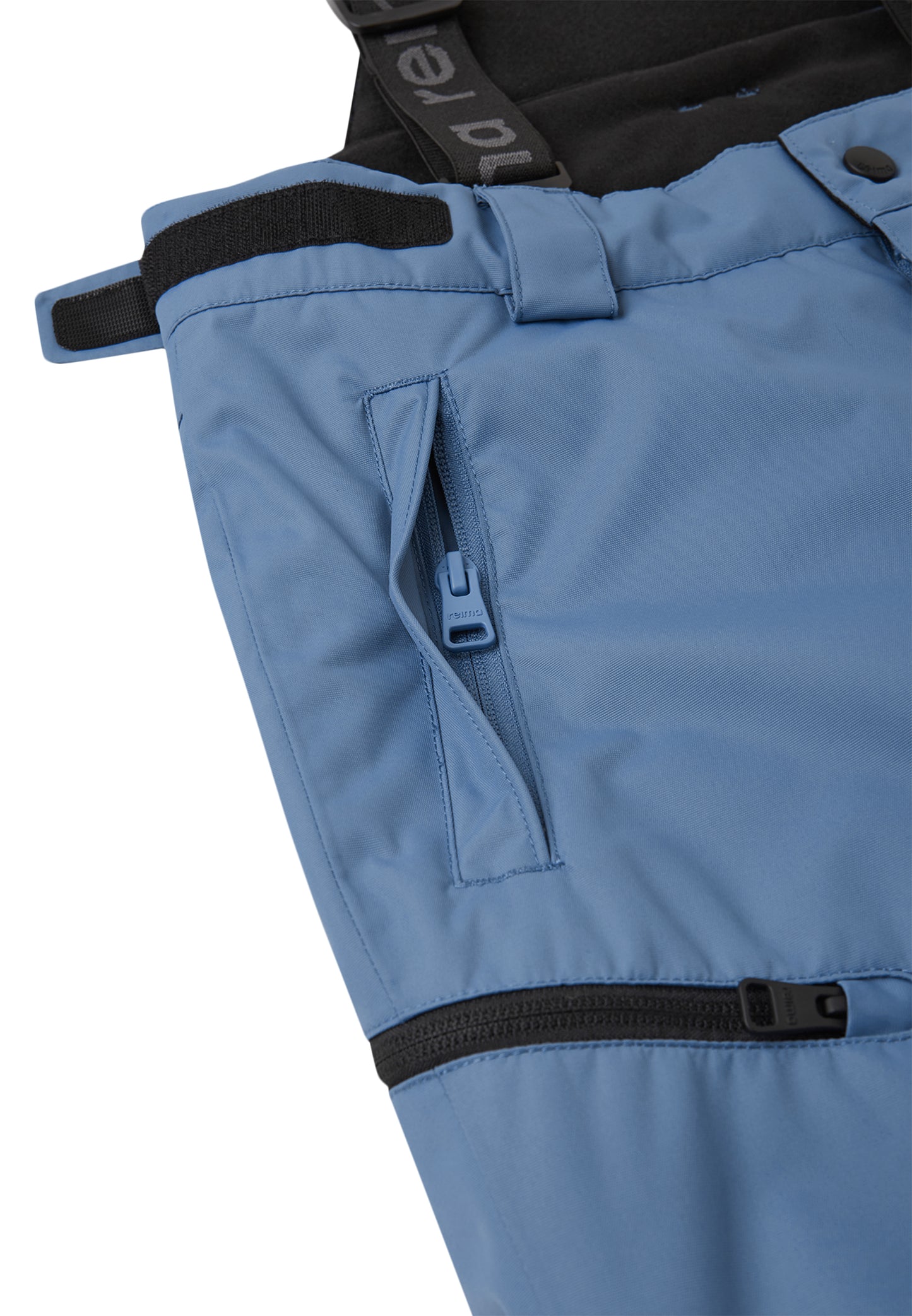 REIMA TEC+ Skihose<br> Terrie<br> Gr. 140, 152, 158, 164 <br>Po-Bereich mit Fleece isoliert<br> abnehmbare Träger, Schneefang am Beinende, Taille regulierbar<br> WS 12'000 mm